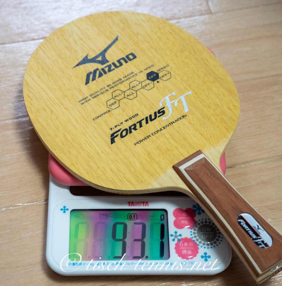 フォルティウスFT ver.D 〜FORTIUS FT ver.D MIZUNO〜 - 卓球用具 